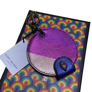 NWT Kurt Geiger Rainbow Keychain